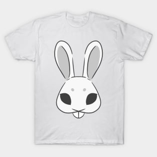 White rabbit mask T-Shirt